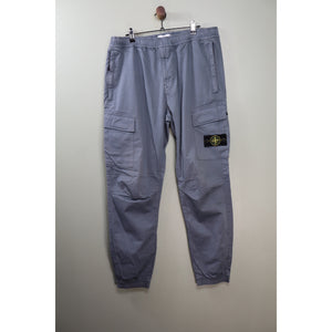 Stone Island Avio Blue Cargo Bottoms