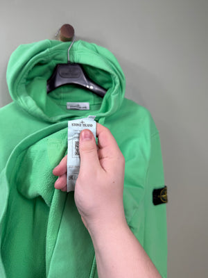 Stone Island Green Hoodie