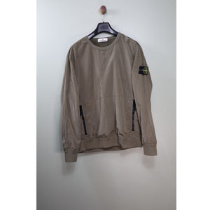 Stone Island Khaki Nylon Metal Jumper