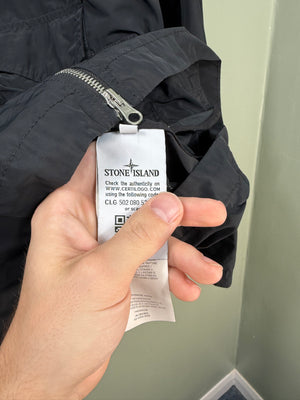 Stone Island Black Micro Reps Parka Jacket