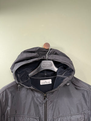 Stone Island Black Nylon Shimmer Jacket