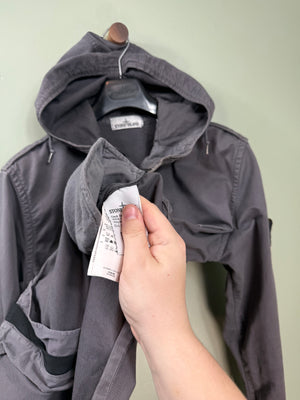 Stone Island Grey Supima Cotton Jacket