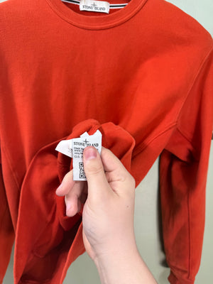 Stone Island Orange Jumper
