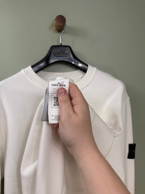 Stone Island White Jumper