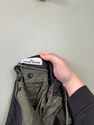 Stone Island Khaki SL Cargo Bottoms