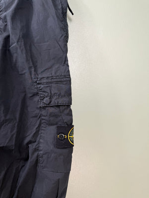 Stone Island Black RE-T Cargo Bottoms