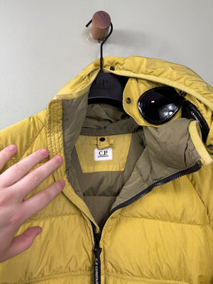 C.P. Company Yellow Eco Chrome-R Down Jacket