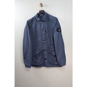 Stone Island Navy Tela Smerigliata Jacket
