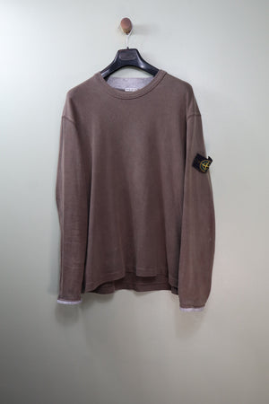 Stone Island Brown Vintage Jumper