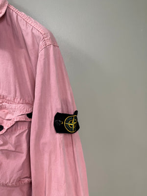 Stone Island Pink Overshirt