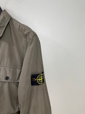 Stone Island Khaki Overshirt