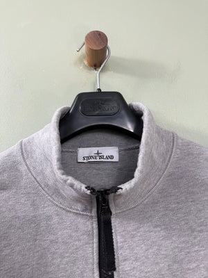 Stone Island Grey 1/4 Zip Jumper