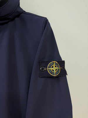 Stone Island Navy Soft Shell Jacket