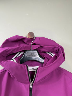 Stone Island Purple Soft Shell Jacket