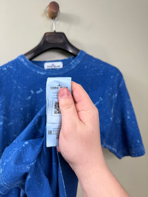 Stone Island Blue Ovo Dye T-Shirt