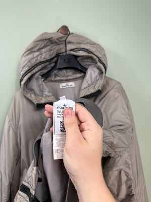 Stone Island Grey Crinkle Reps Jacket
