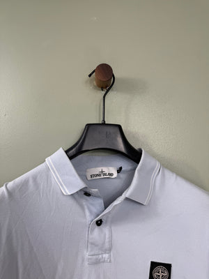 Stone Island Baby Blue Slim Fit Polo