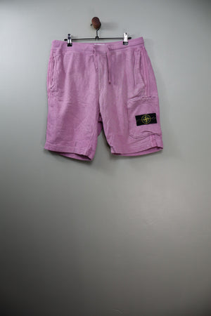 Stone Island Pink Shorts