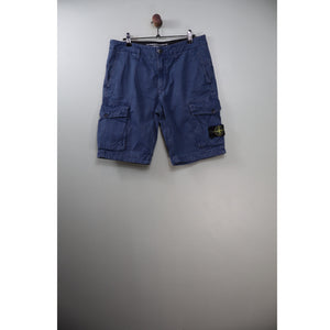 Stone Island Blue SL Cargo Shorts