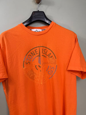 Stone Island Orange T-Shirt