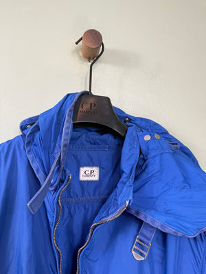 C.P. Company Blue Nycra Goggle Jacket