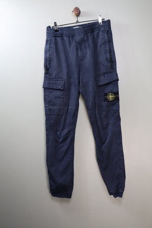 Stone Island Navy RE-T Cargo Bottoms