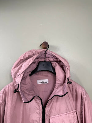 Stone Island Pink Crinkle Reps Jacket