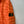 Stone Island Orange Loom Woven Down Jacket