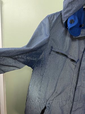 Stone Island Blue Pixel Reflective Jacket