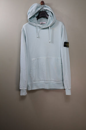 Stone Island Baby Blue Hoodie