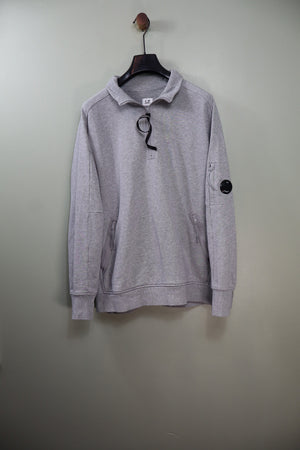 C.P. Company Grey 1/4 Zip Jumper