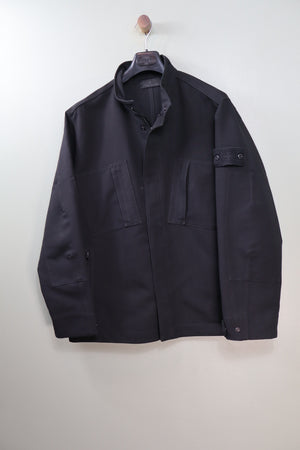 Stone Island Black Ghost Gabardine Doppio Jacket