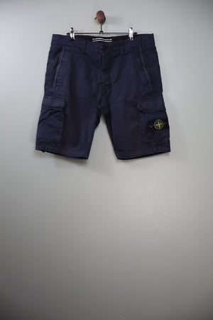 Stone Island Navy SL Cargo Shorts