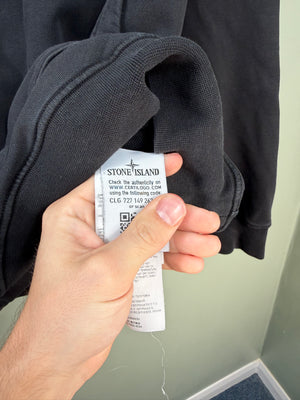 Stone Island Black Hoodie
