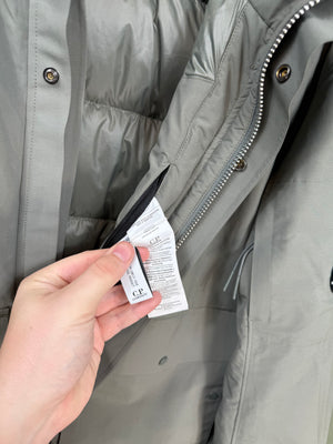 C.P. Company Khaki Micro-M Down Jacket