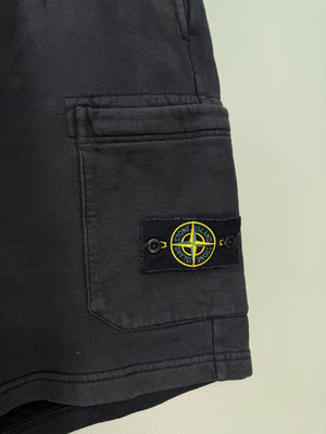 Stone Island Black Shorts