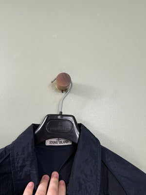 Stone Island Navy Nylon Metal Overshirt