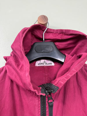 Stone Island Cherry Hooded Overshirt