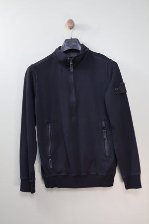 Stone Island Black Ghost 1/4 Zip Jumper