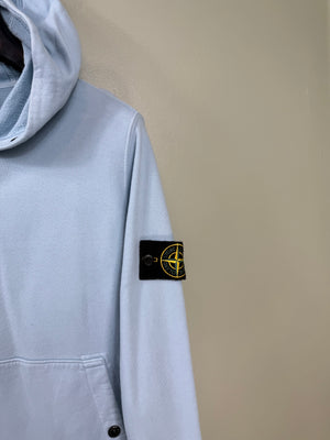 Stone Island Baby Blue Hoodie