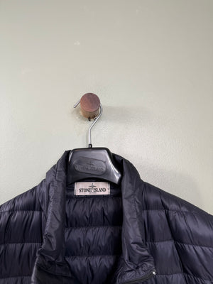 Stone Island Navy Micro Ripstop Down Gilet
