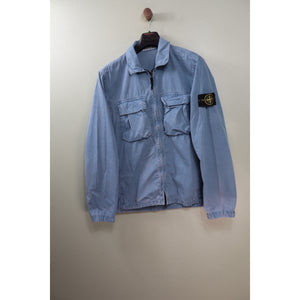 Stone Island Blue Overshirt