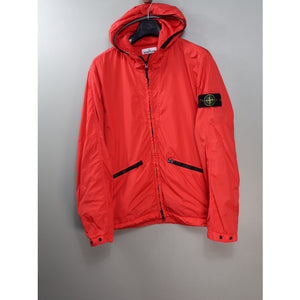 Stone Island Red Crinkle Reps Jacket