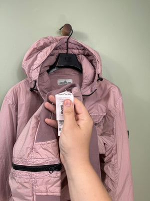 Stone Island Pink Crinkle Reps Jacket