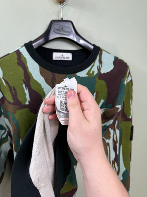 Stone Island Flowing Camo Jumper