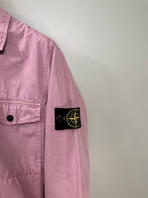 Stone Island Pink Overshirt