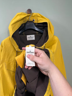 Stone Island Yellow Tela Stella 30th Anniversary Smock