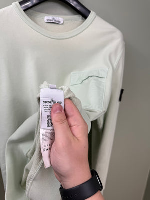 Stone Island Pastel Green Jumper