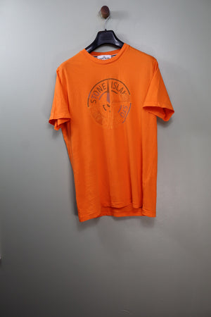 Stone Island Orange T-Shirt