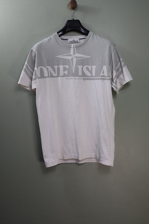 Stone Island White T-Shirt
